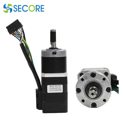 Bldc Planetary Gear Reduction Motor 42mm Nema 17 5500rpm For AGV
