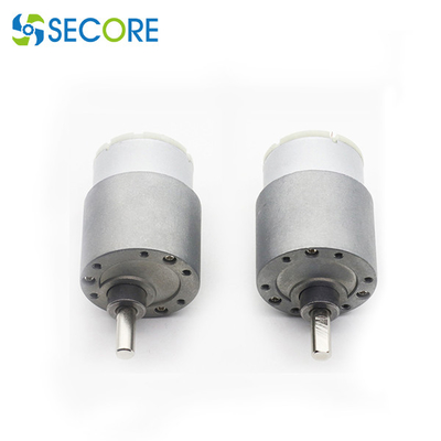 37mm Electric Dc Gear Motor 60rpm 100rpm Decelerating Motor 10kg Torque